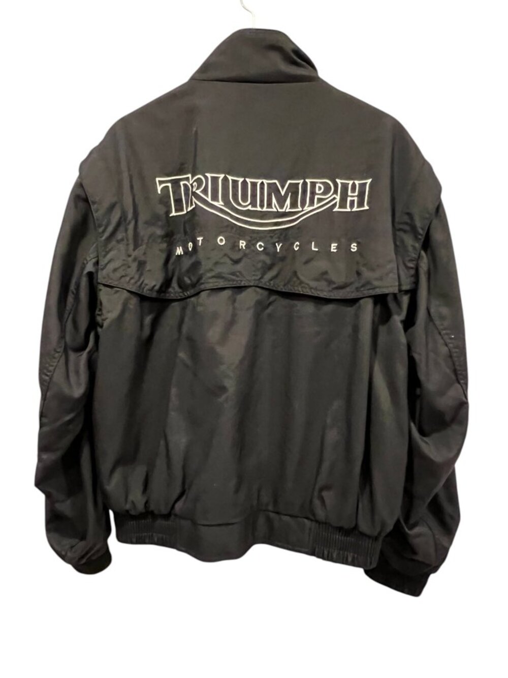 Triumph Triple Connection Convertible Moto Jacket, Black, M